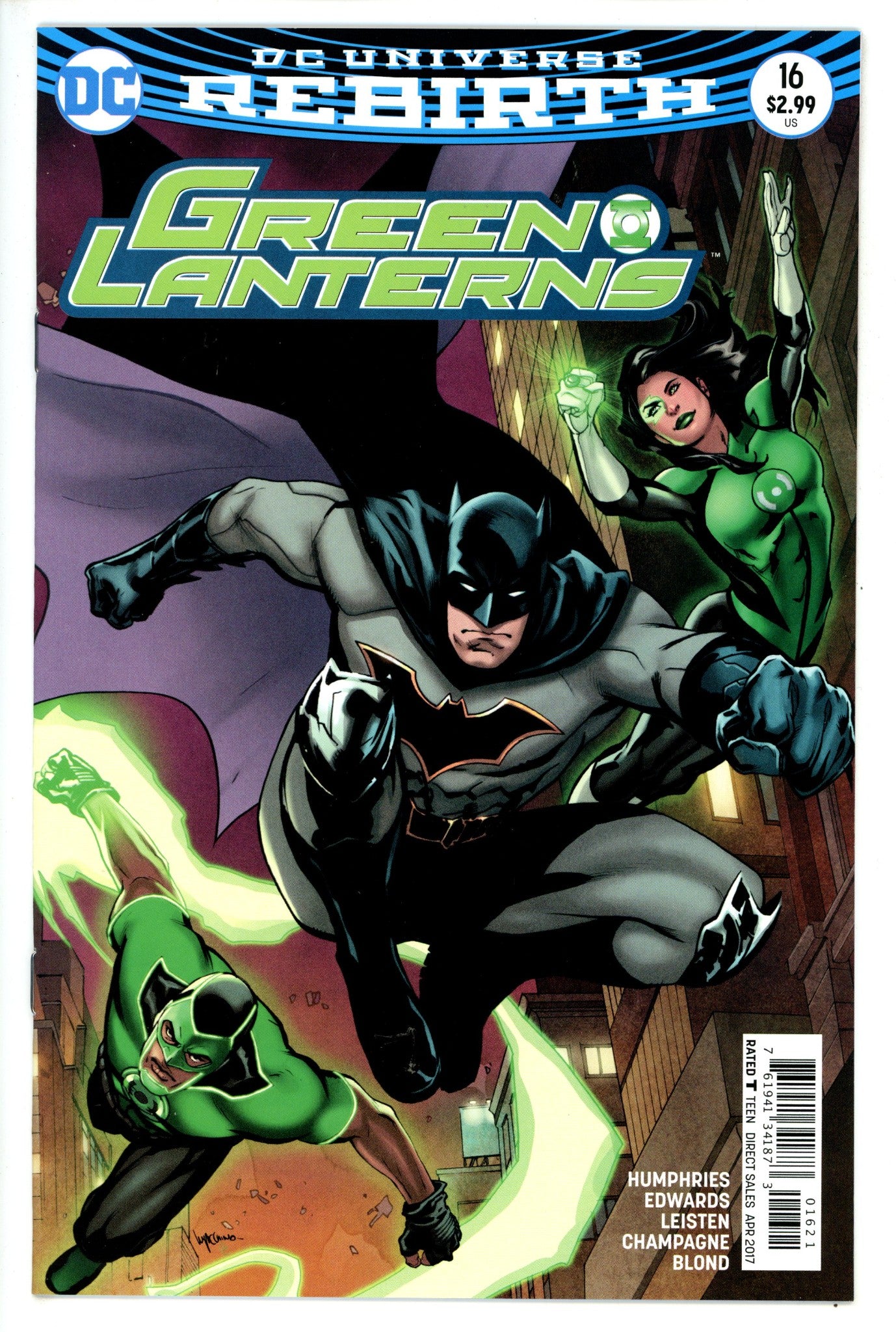 Green Lanterns 16 Lupacchino Variant