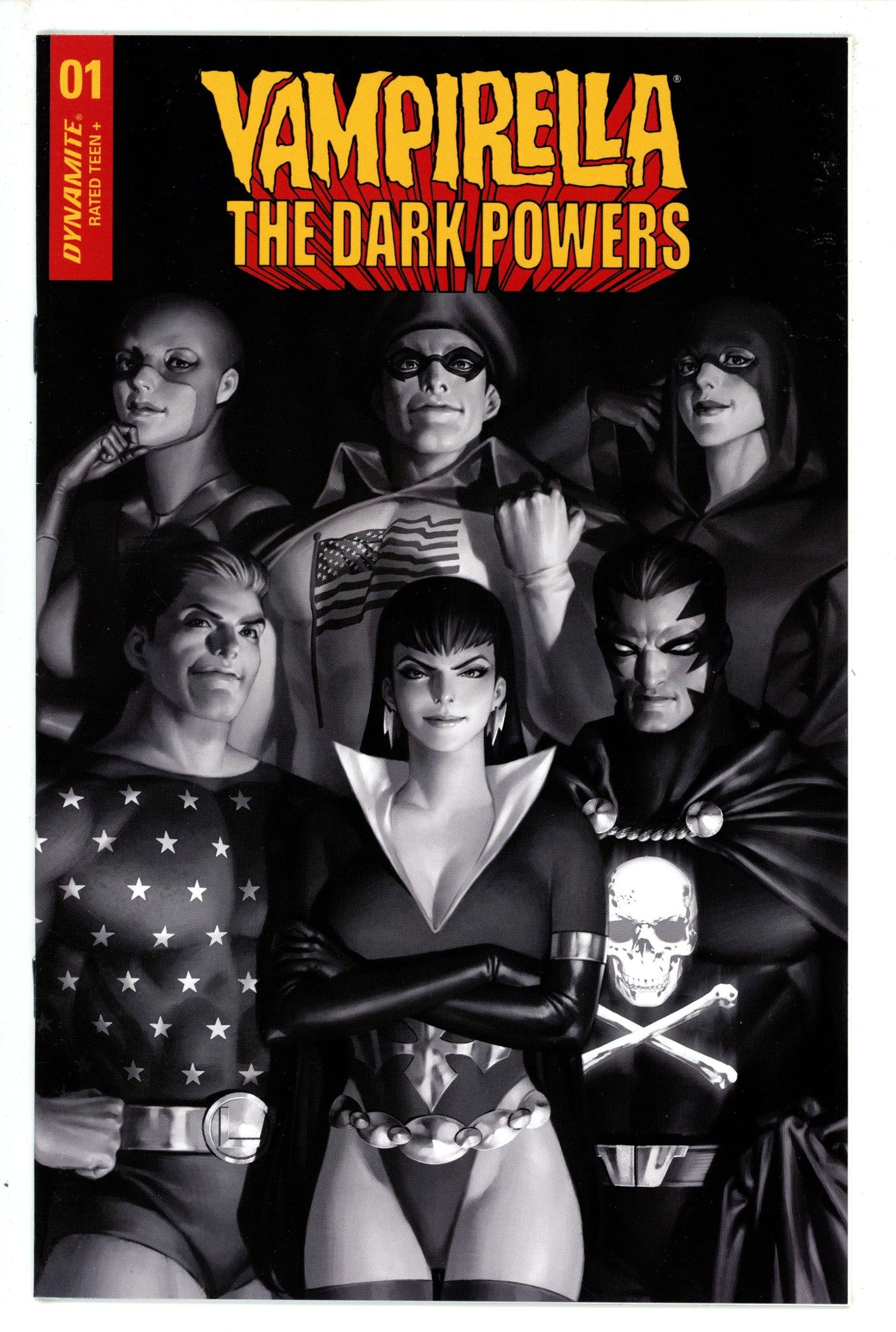 Vampirella: The Dark Powers 1 Yoon B&W Variant (2020)