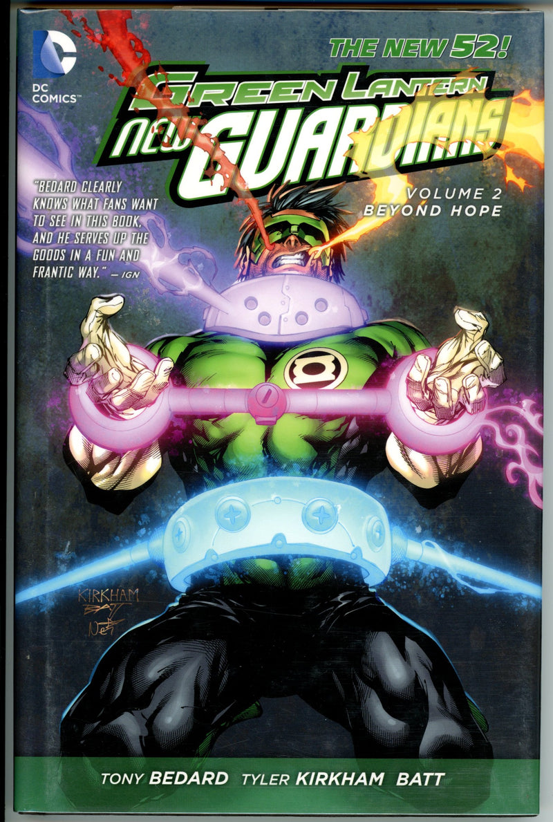 Green Lantern New Guardians Beyond Hope HC Vol 2