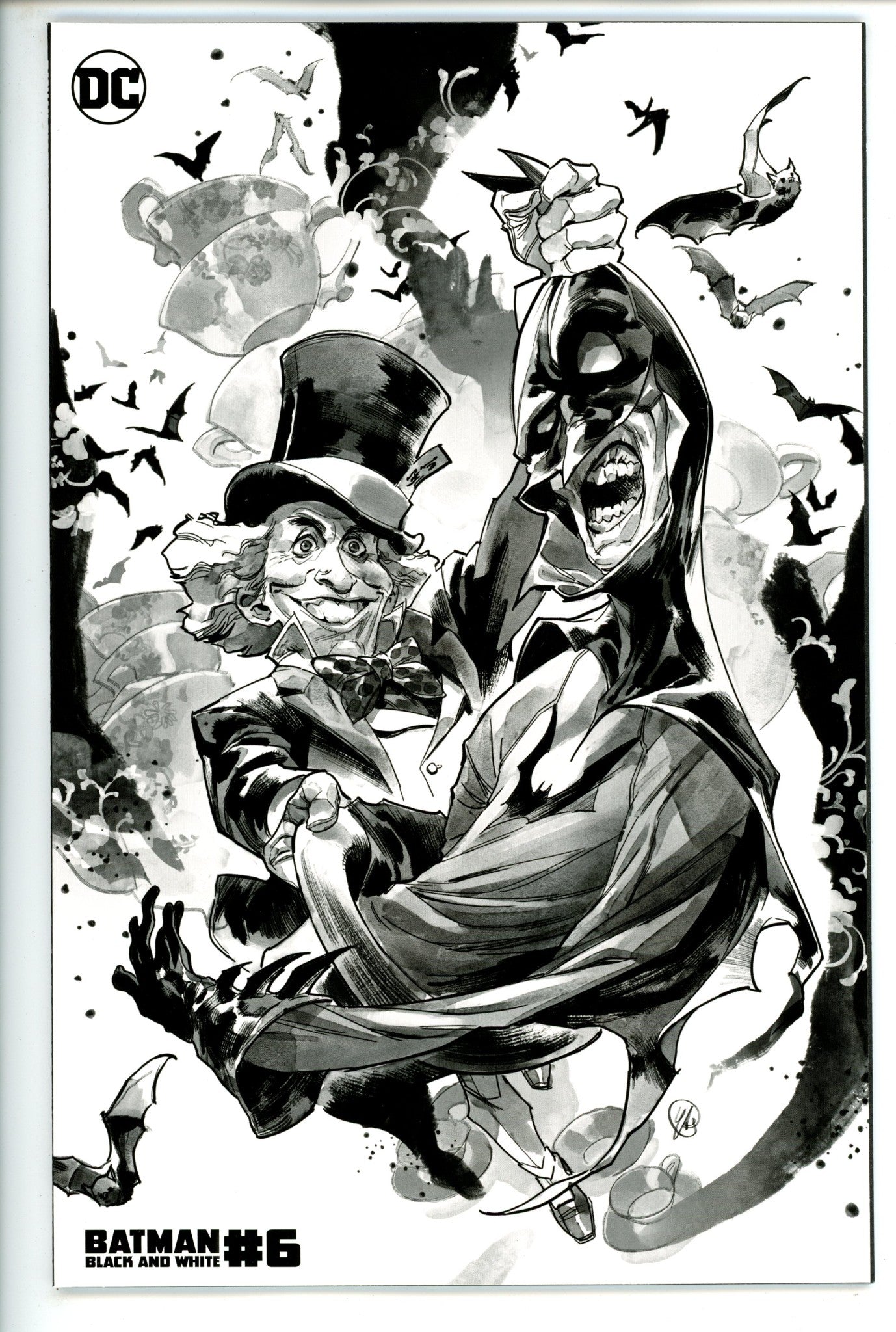 Batman Black and White Vol 3 6 Putri Variant (2021)