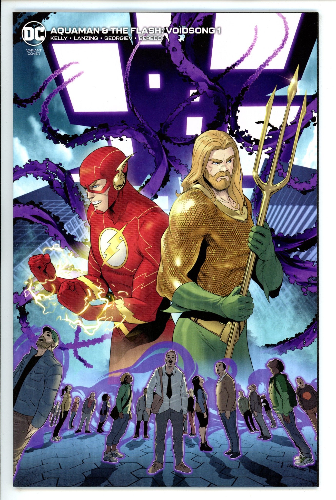 Aquaman & the Flash Voidsong 1 Georgiev Variant (2022)