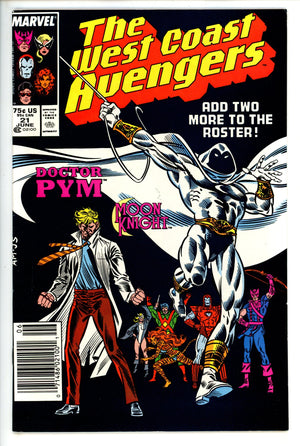 West Coast Avengers Vol 2 21 Newsstand VF-
