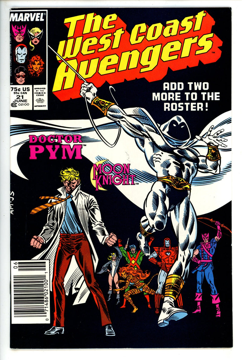 West Coast Avengers Vol 2 21 Newsstand VF-