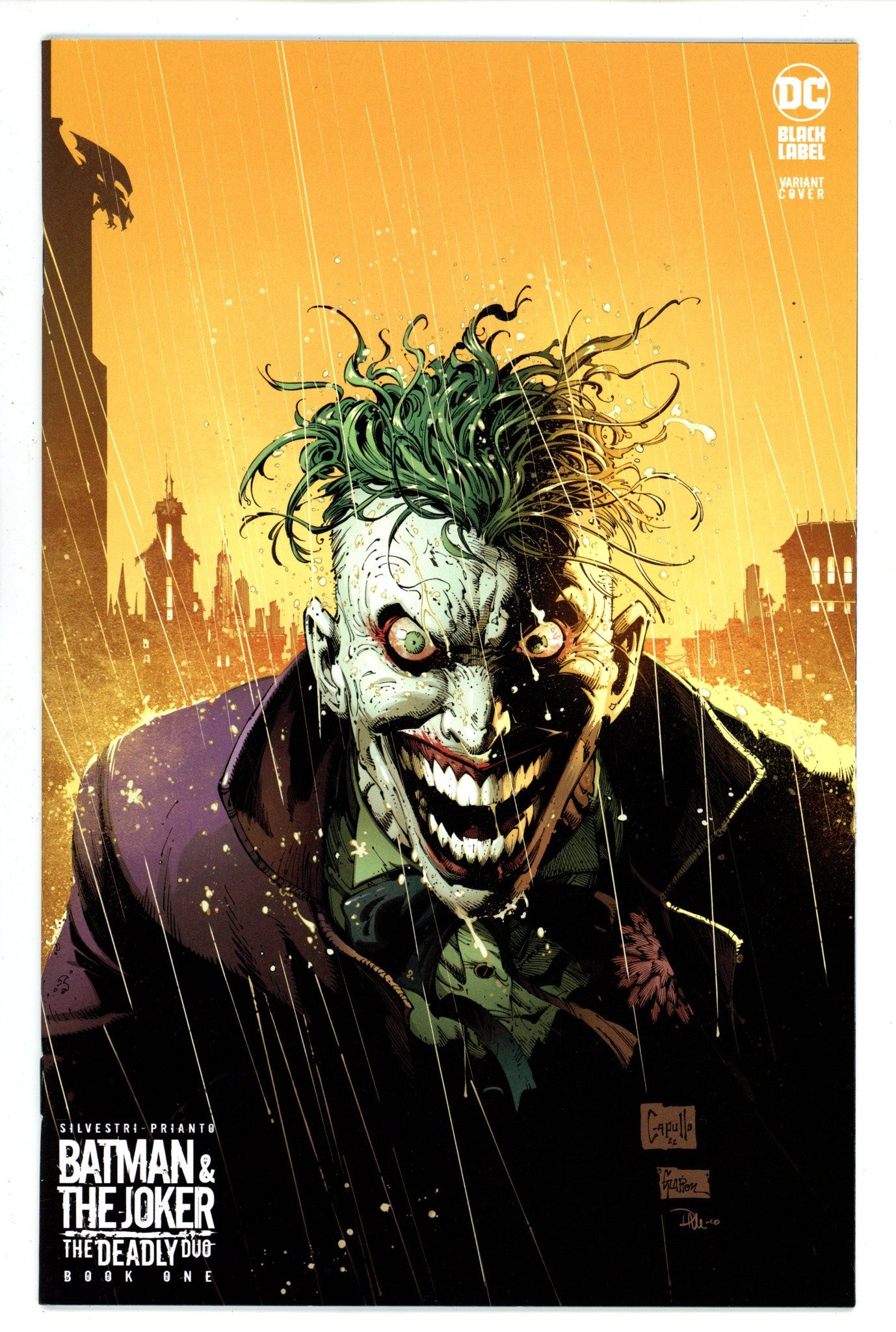 Batman & the Joker the Deadly Duo 1 Capullo Variant (2022)