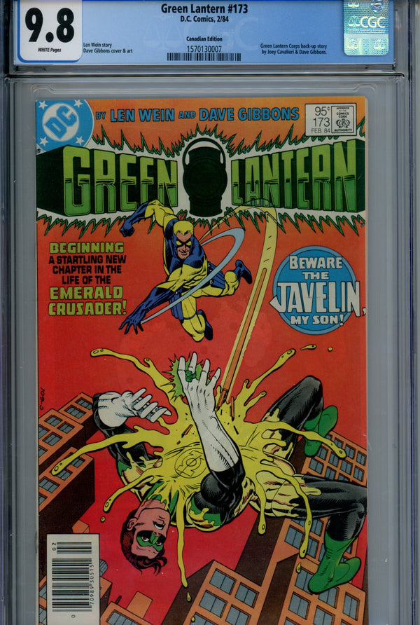 Green Lantern Vol 2 173 CGC 9.8 (1983)
