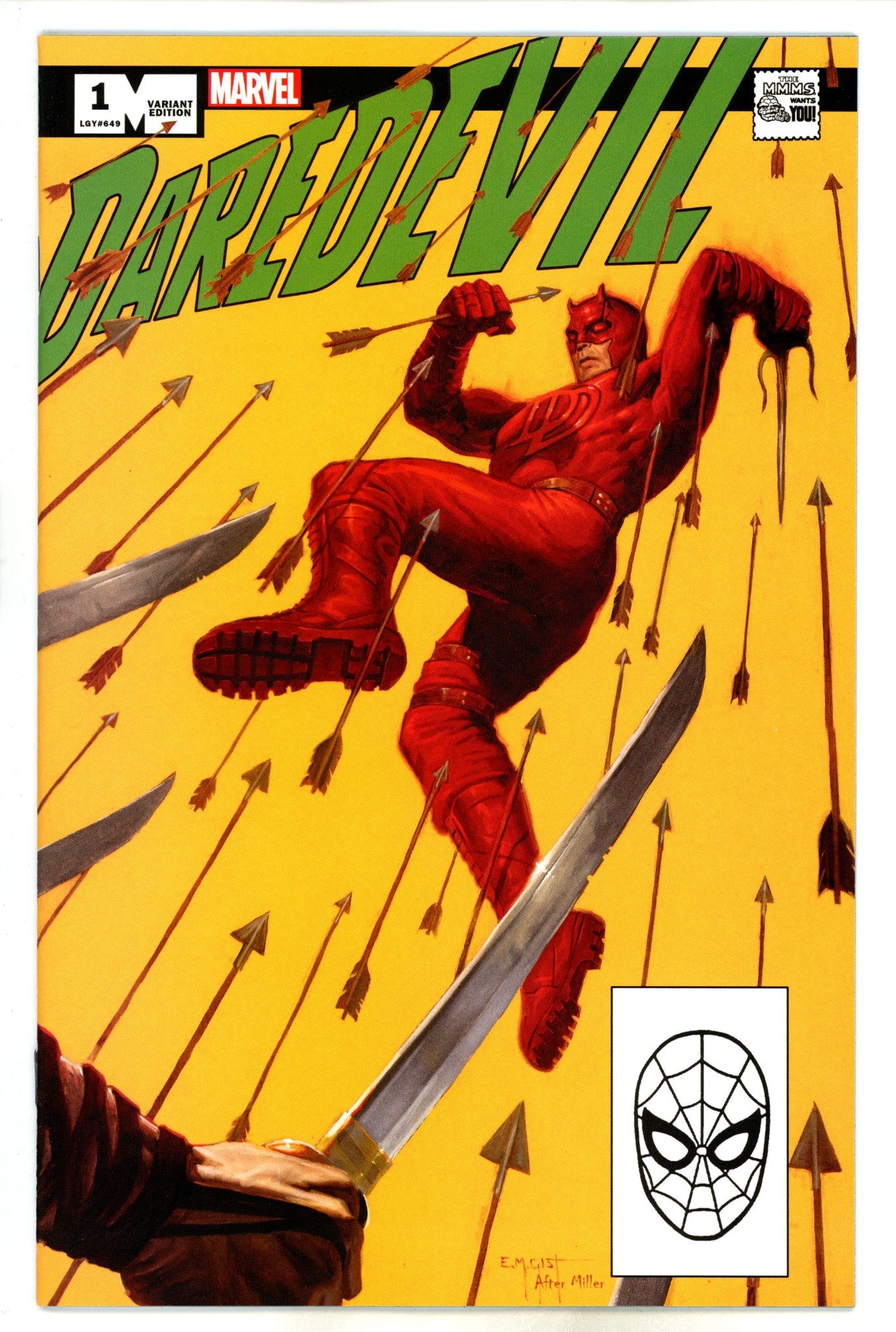 Daredevil Vol 7 1 Gist Variant (2022)