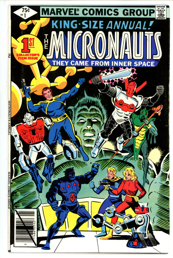 Micronauts Annual 1 VF (1979)