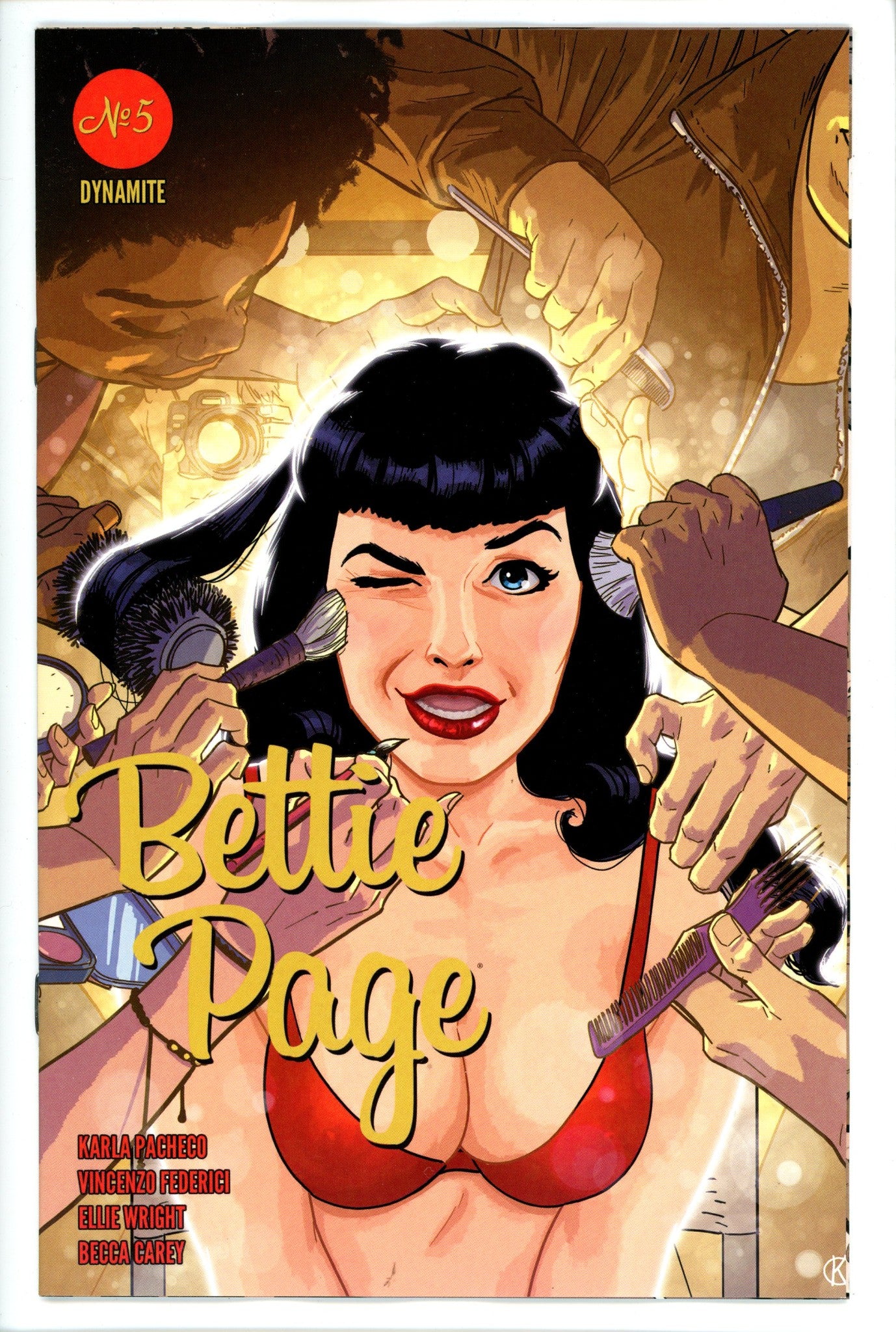 Bettie Page Vol 3 5 Kano Variant-Dynamite-CaptCan Comics Inc
