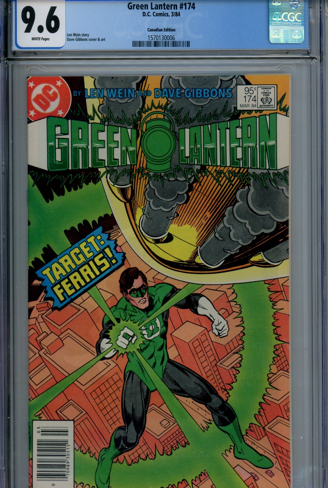 Green Lantern Vol 2 174 CGC 9.6 (1983)