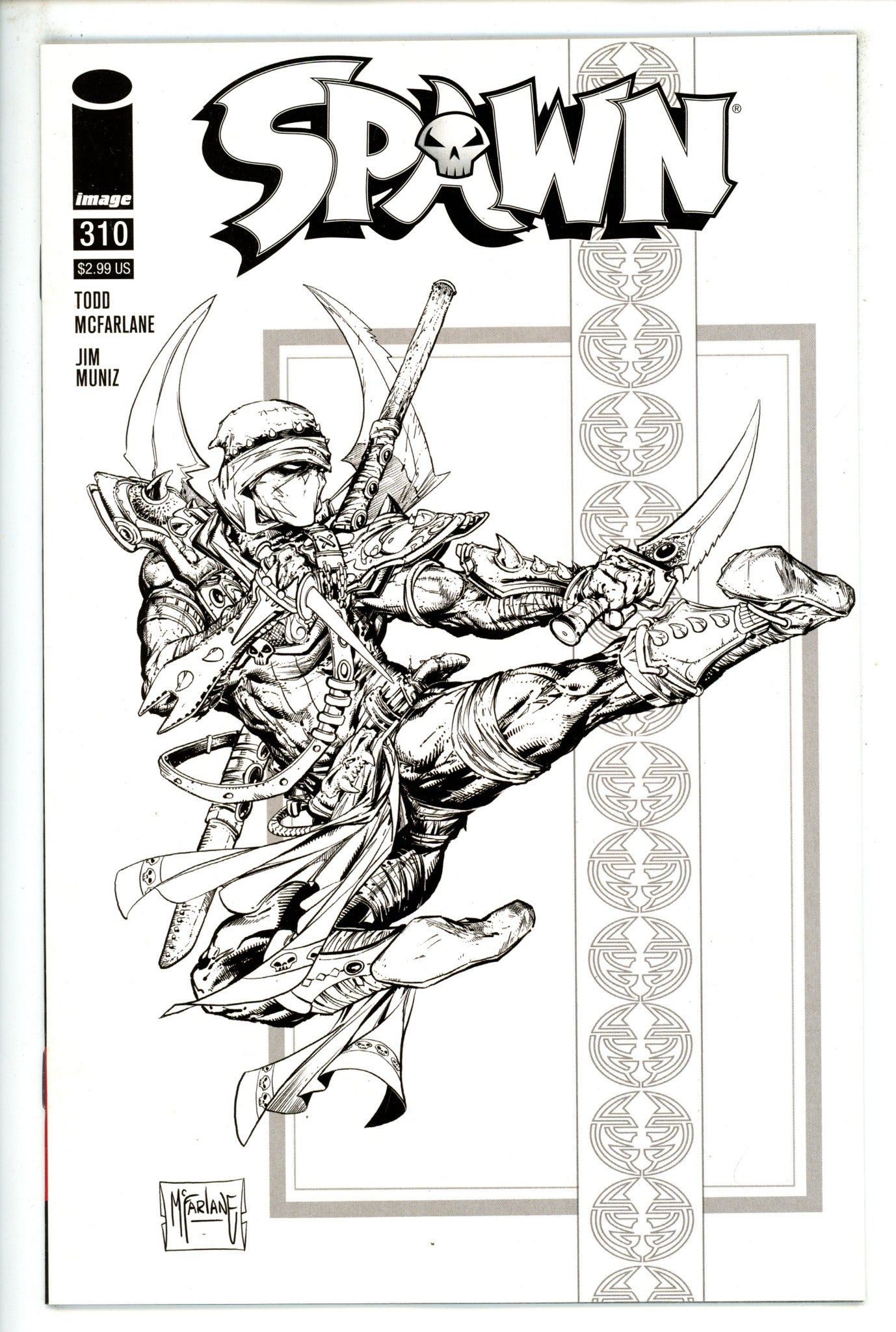 Spawn 310 Mcfarlane B&W Variant (2020)