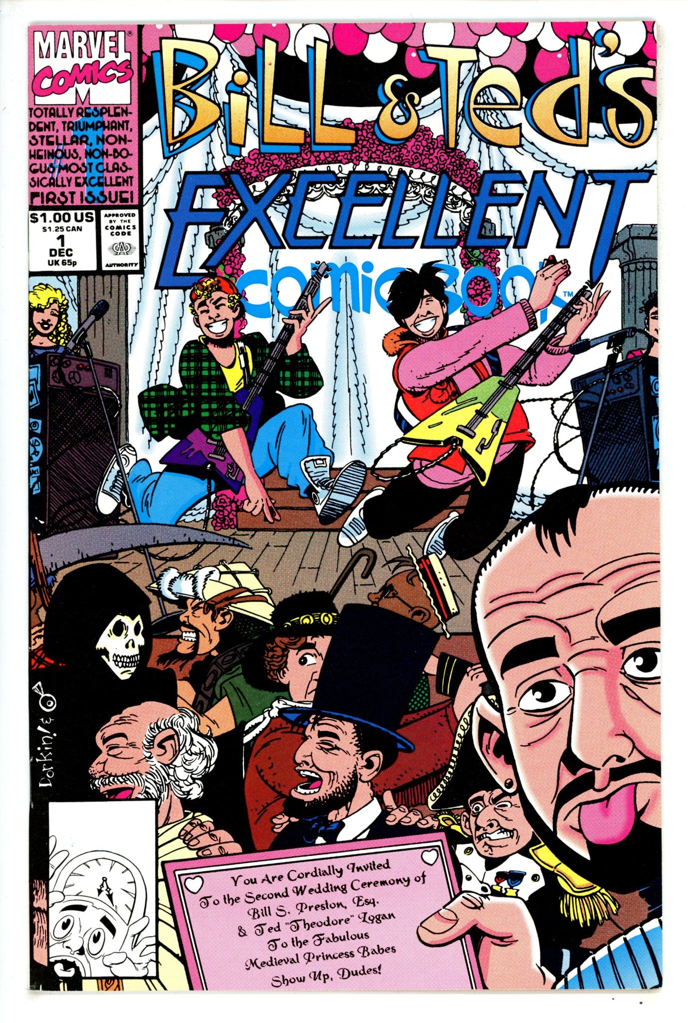 Bill & Ted's Excellent Comic Book 1 VF/NM