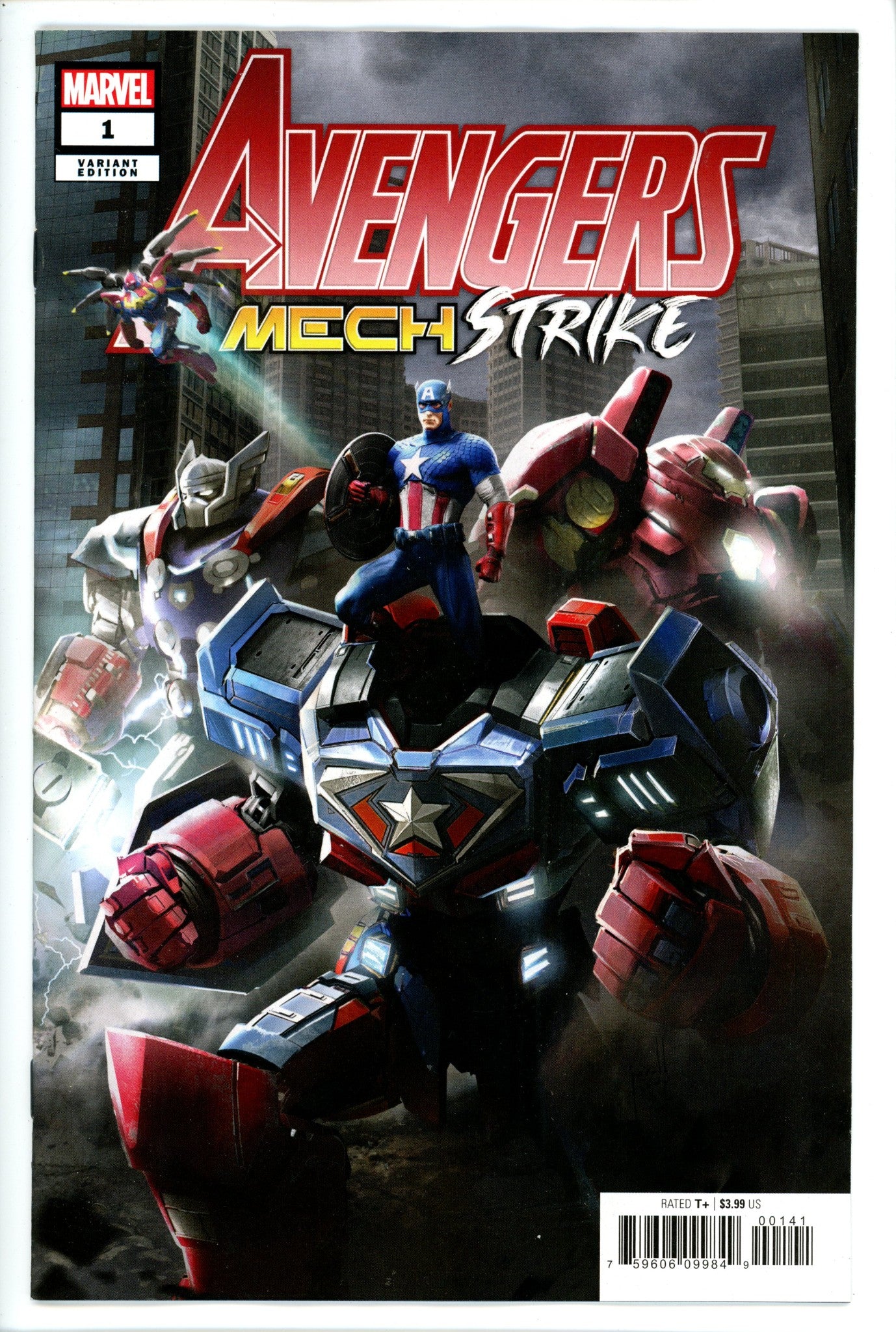 Avengers Mech Strike 1 Sng Variant-Marvel-CaptCan Comics Inc