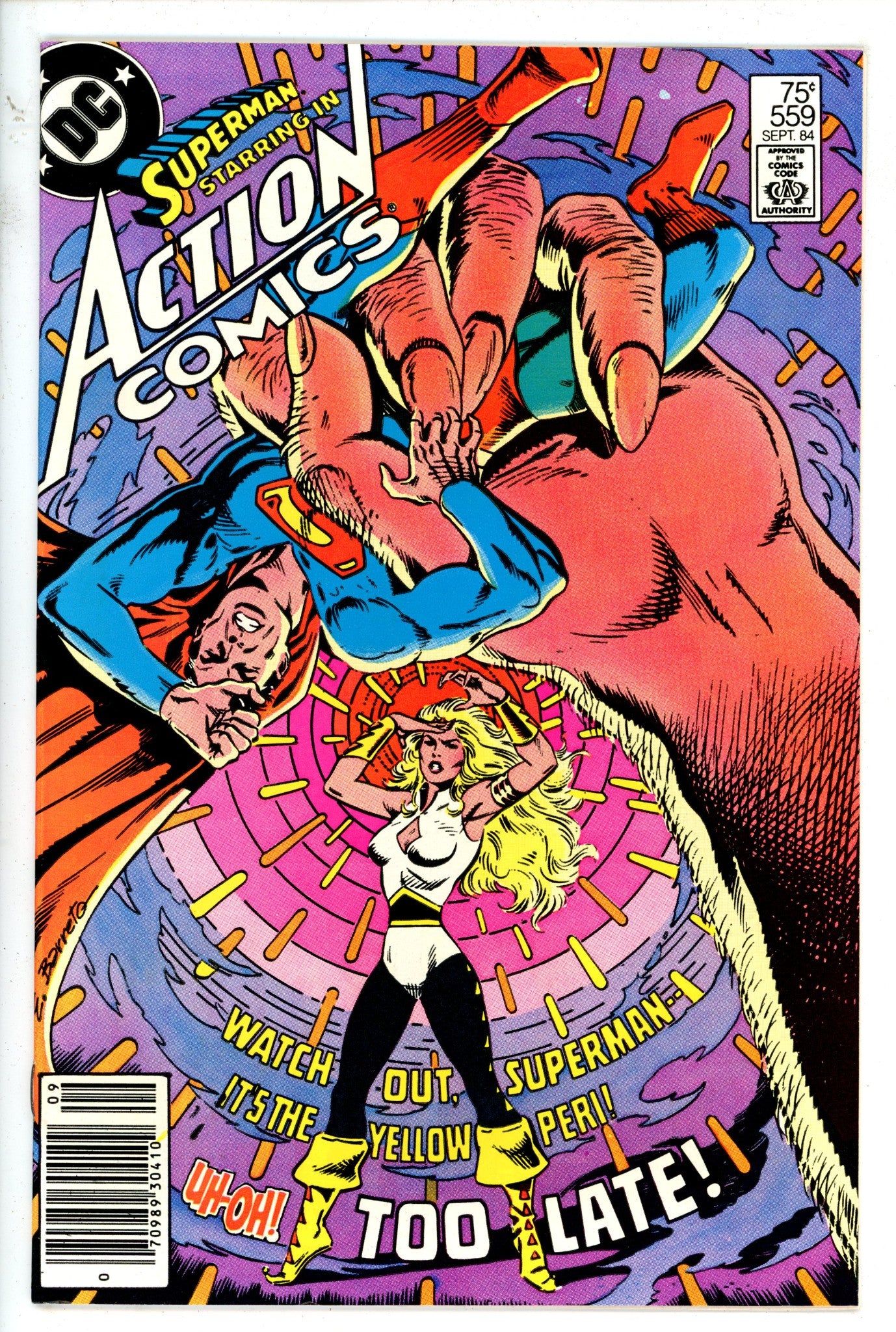 Action Comics Vol 1 559 Newsstand