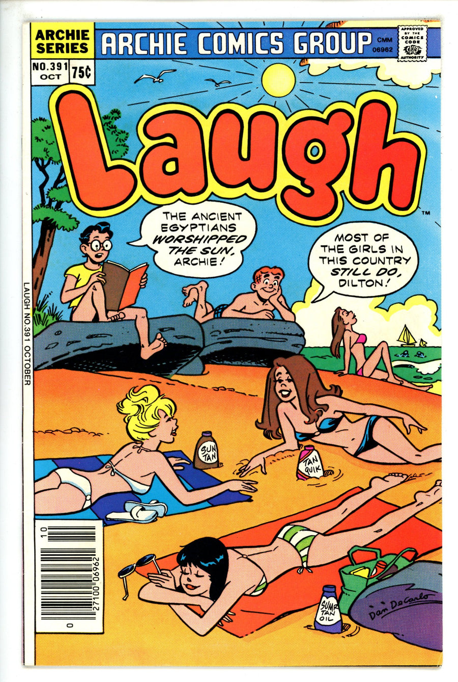 Laugh Comics 391 Canadian Price Variant VF- (1985)