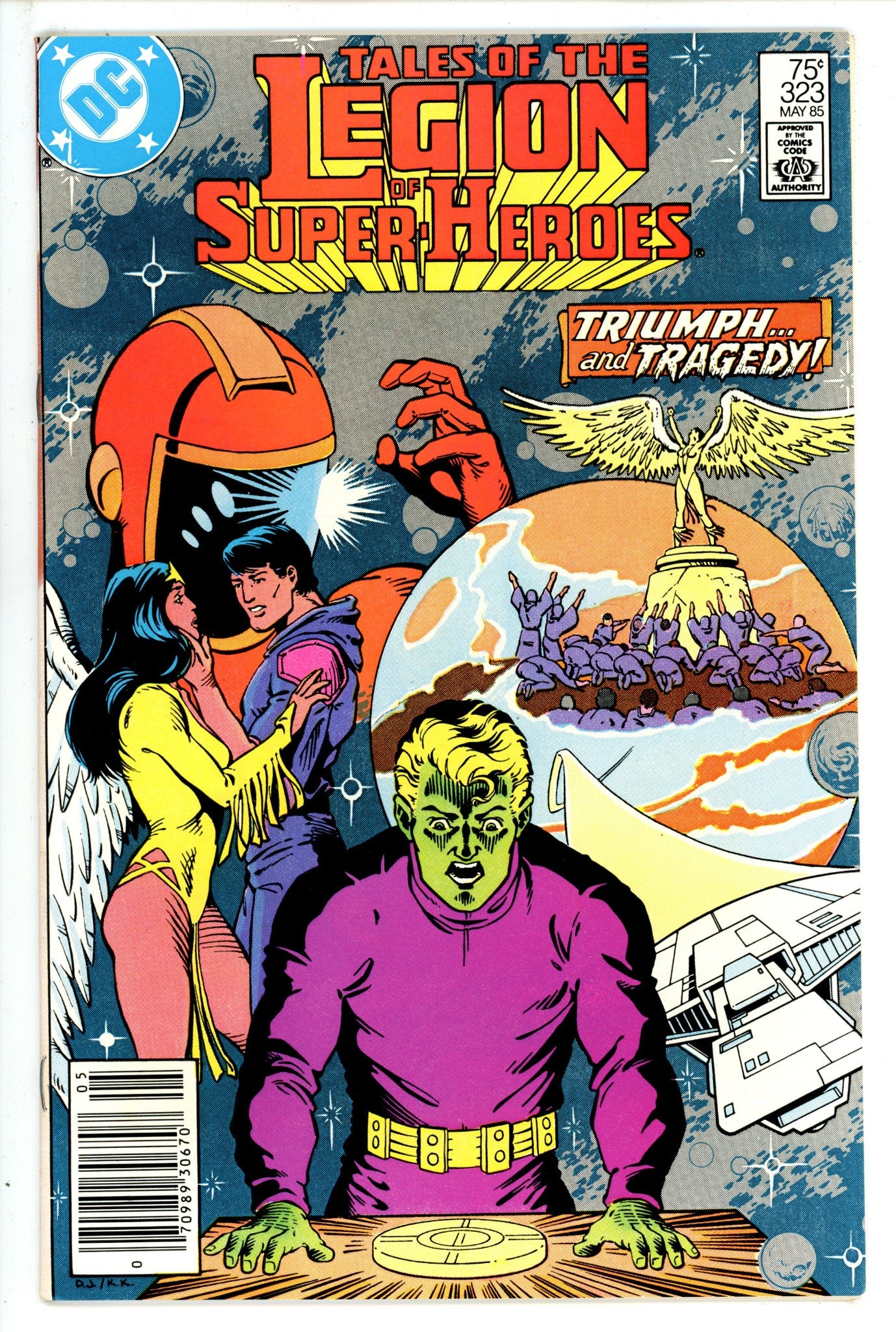 Tales of the Legion of Super-Heroes Vol 1 323 Newsstand (1985)