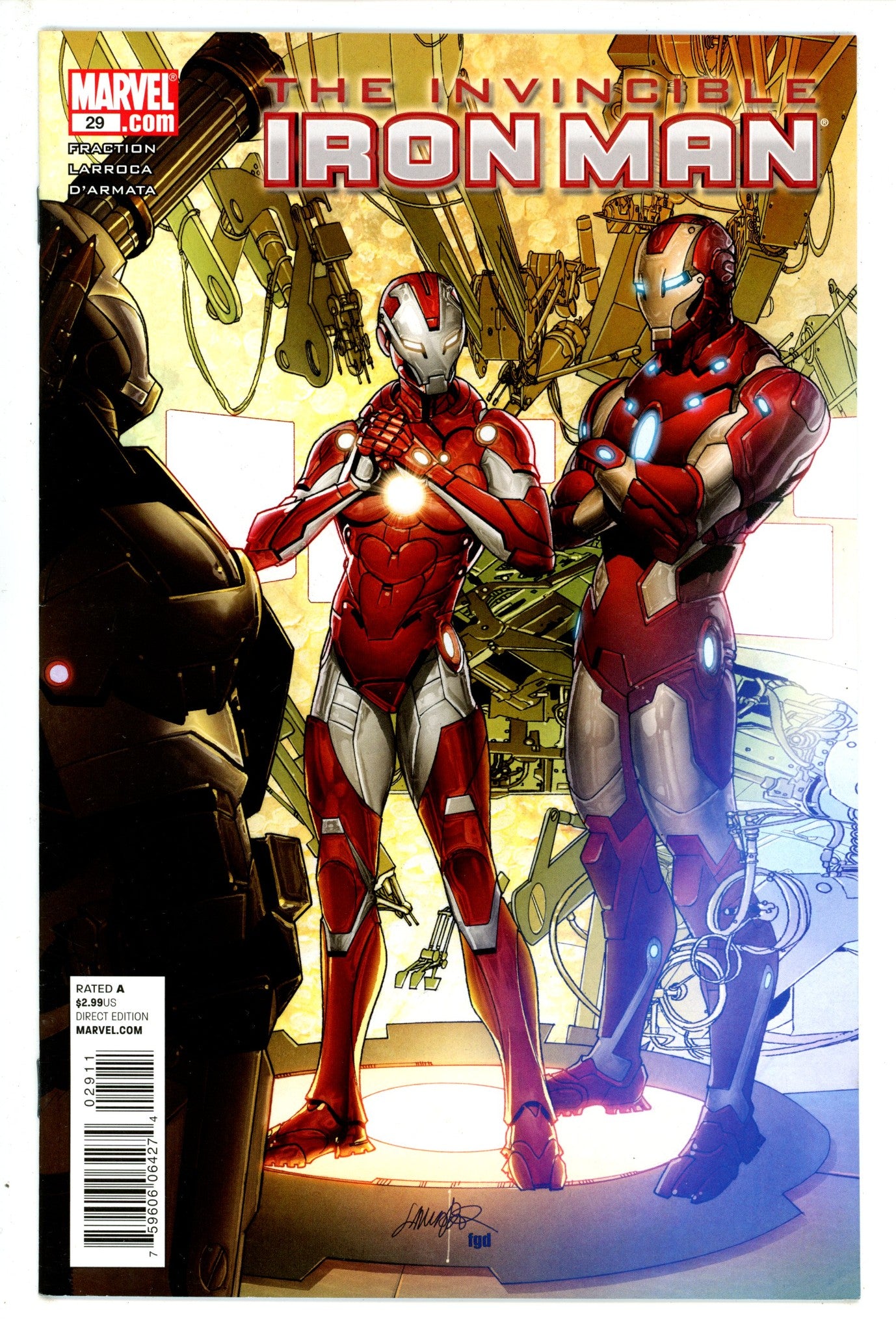 Invincible Iron Man Vol 1 29 (2010)