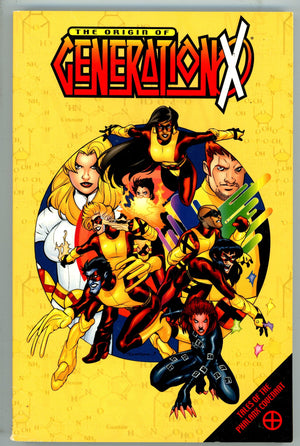Generation X The Origin of Generation X TPB 2nd Print Corner Crunched VG