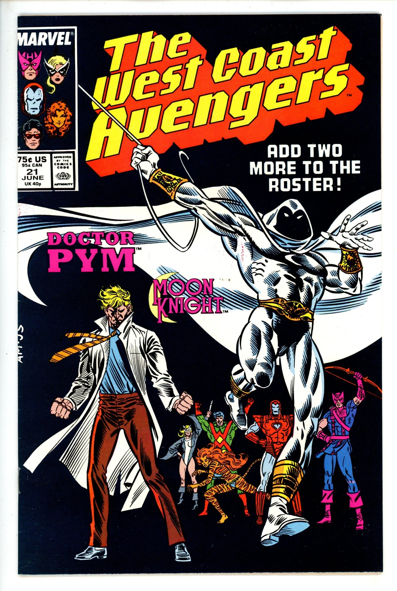 West Coast Avengers Vol 2 21 VF