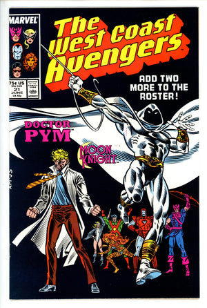 West Coast Avengers Vol 2 21 VF