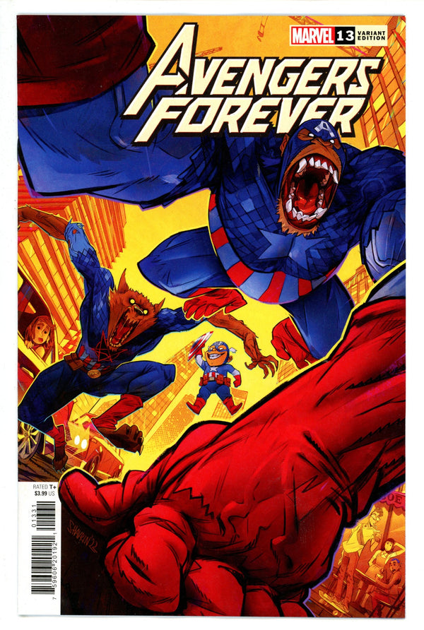 Avengers Forever Vol 2 13 Shavrin Incentive NM- (2023)