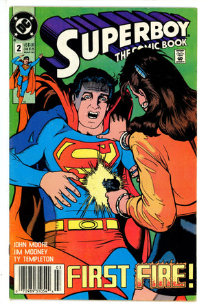 Superboy Vol 2 2 Newsstand (1990)