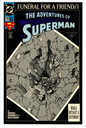 Adventures of Superman 498 2nd Print