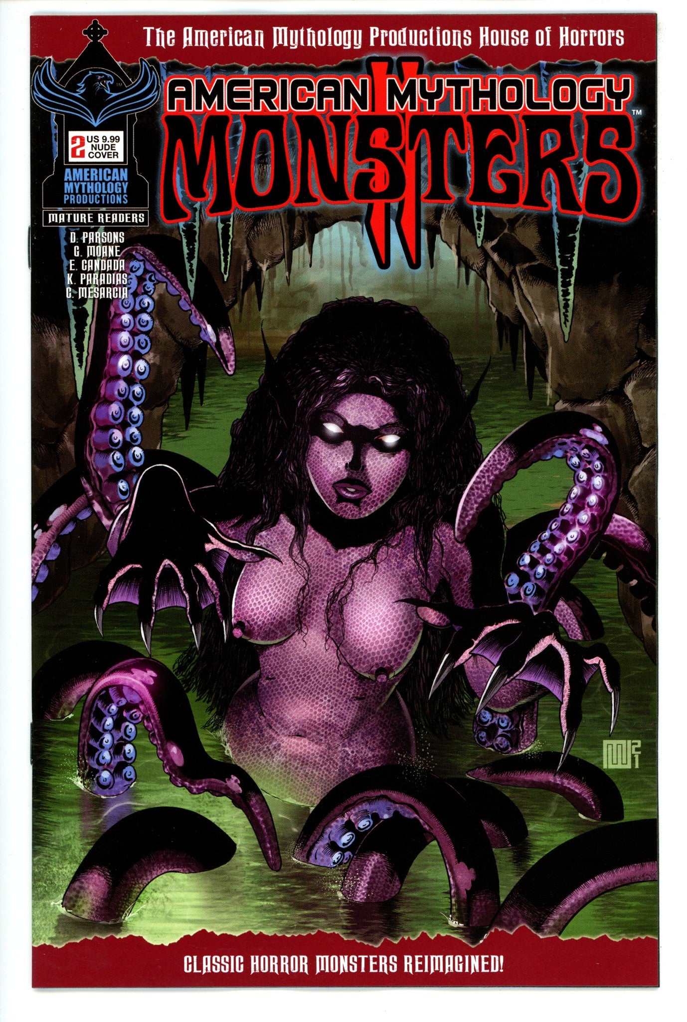 American Mythology Monsters Vol 2 2 Wolfer Variant