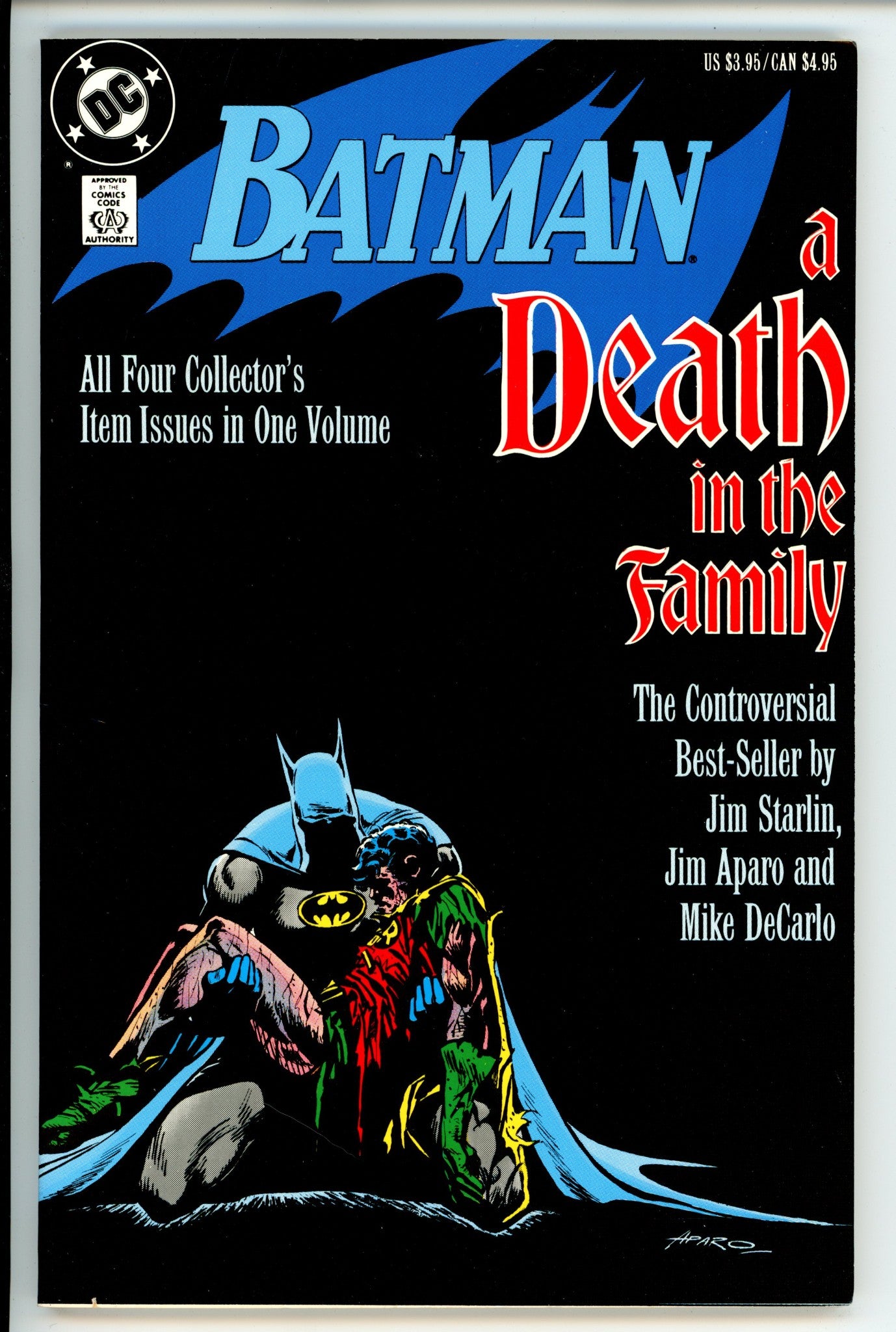 Batman A Death in the Family TPB 1st Print