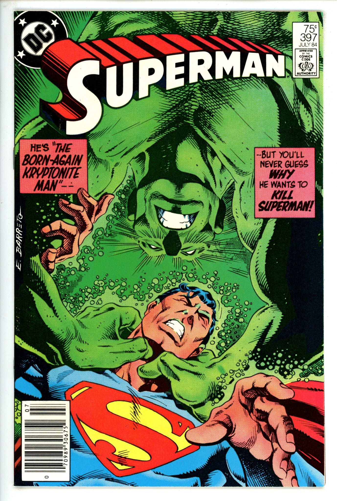 Superman Vol 1 397 Newsstand