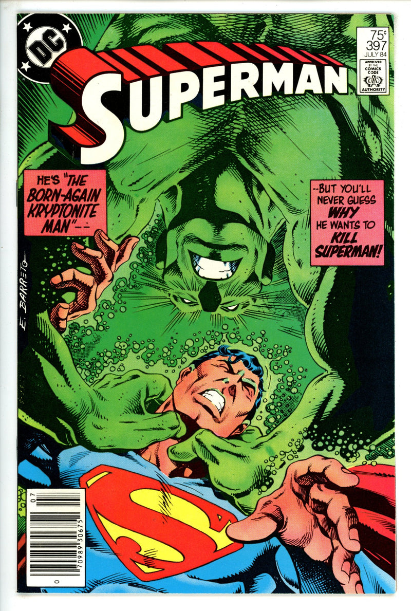 Superman Vol 1 397 Newsstand
