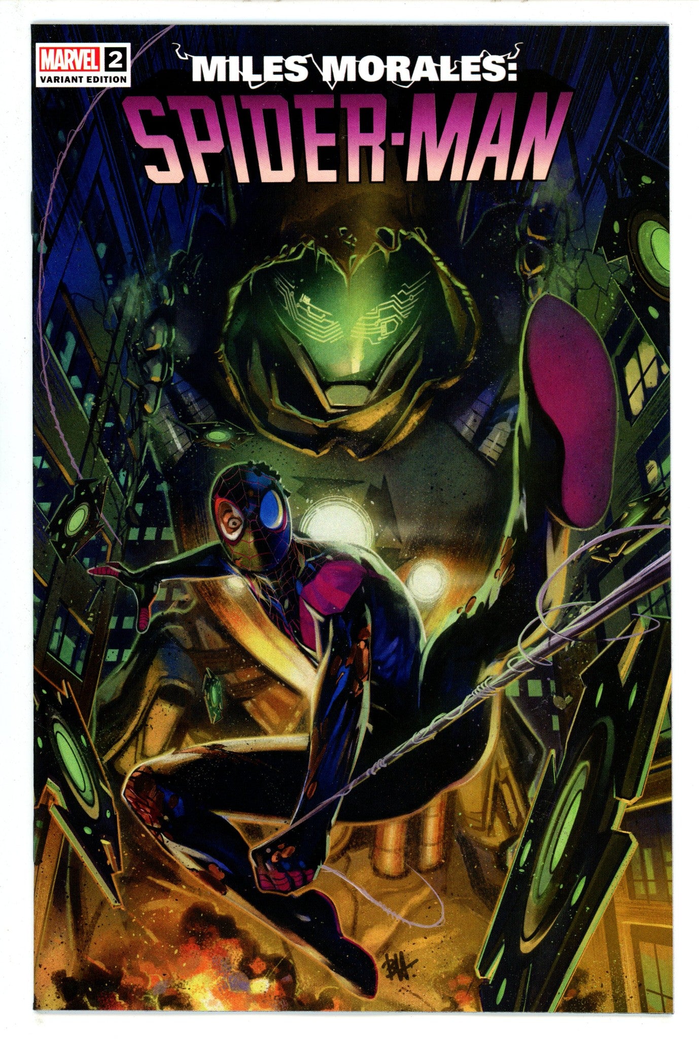 Spider-Man Miles Morales Vol 2 2 Harvey Exclusive Variant (2023)
