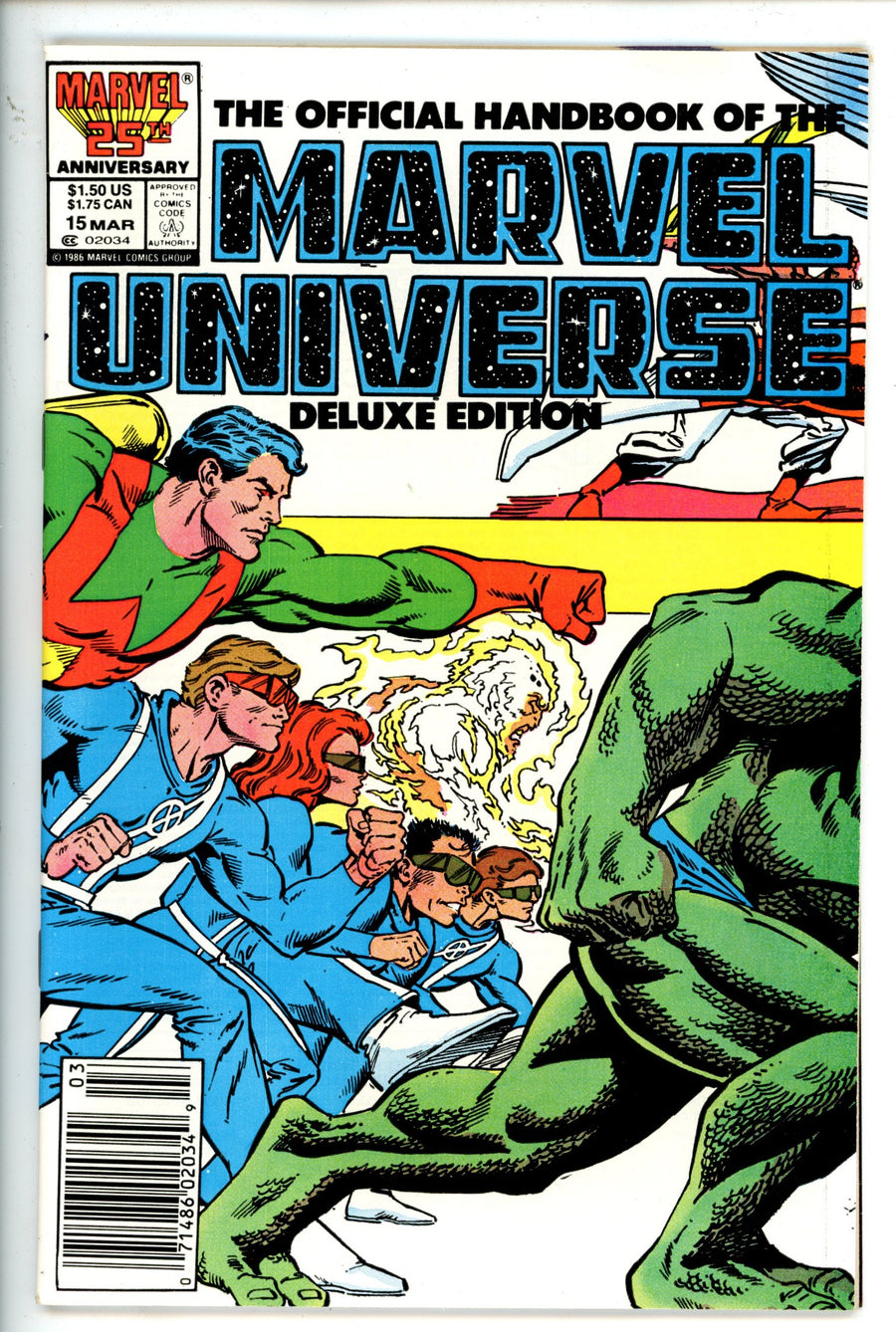 The Official Handbook of the Marvel Universe Deluxe 15 Newsstand