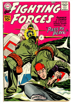 Our Fighting Forces 61 VG+ (1961)