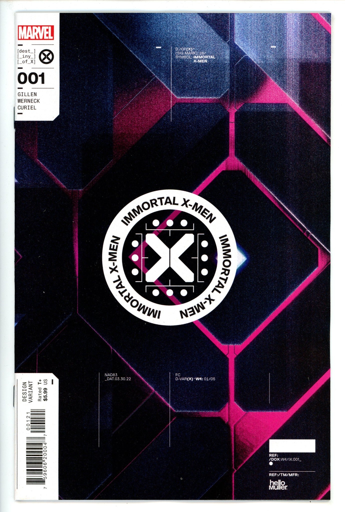 Immortal X-Men 1 Muller Variant