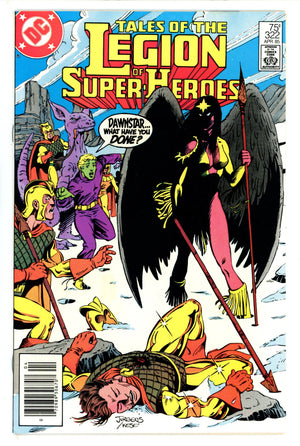 Tales of the Legion of Super-Heroes 322 Newsstand (1985)