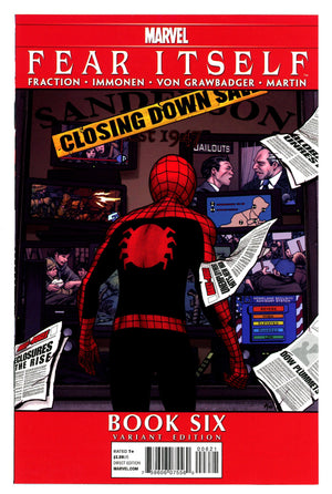 Fear Itself 6 McKone Variant NM-