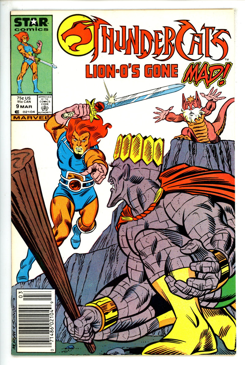 Thundercats 9 Newsstand VF-