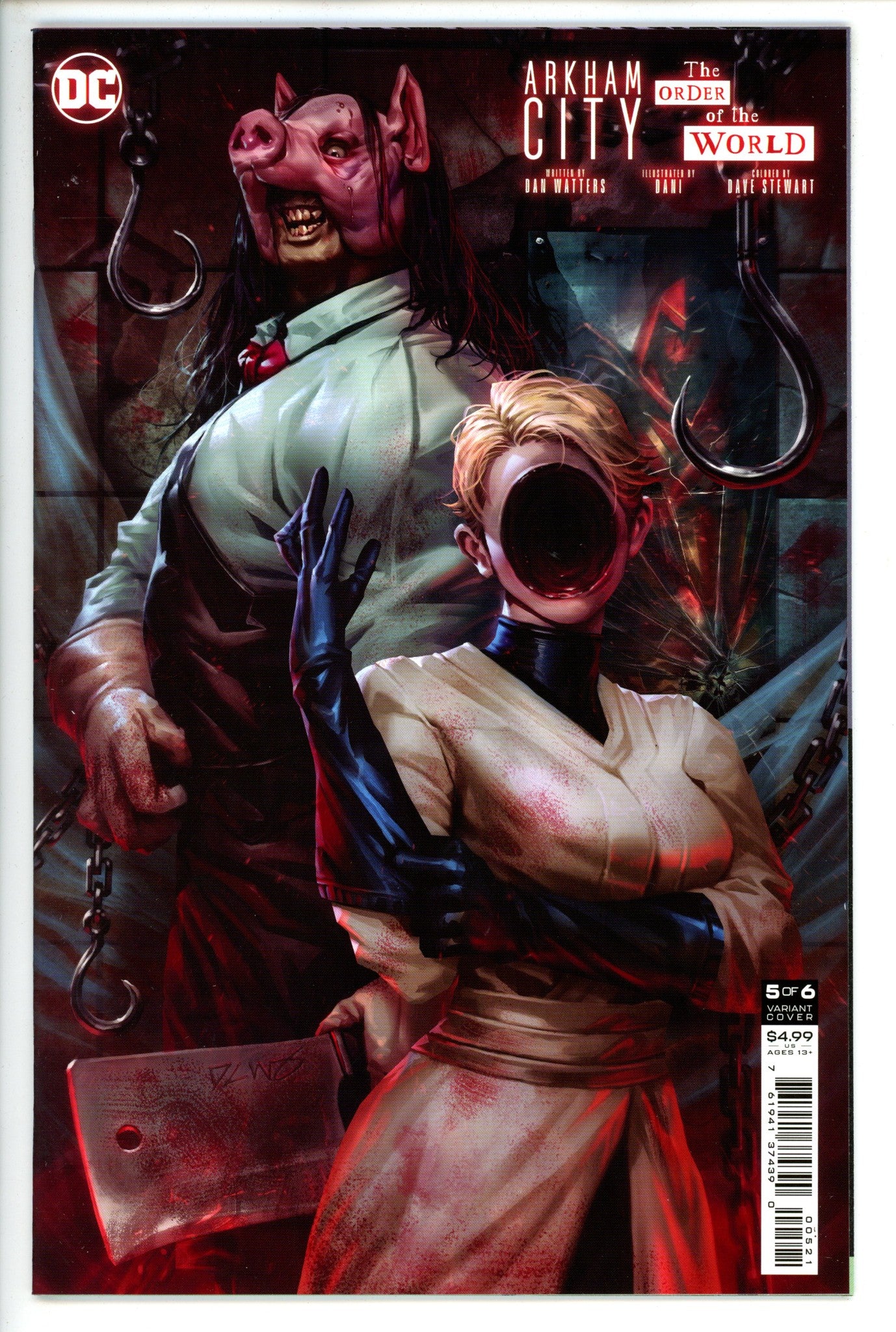 Arkham City the Order of the World 5 Chew Variant (2022)