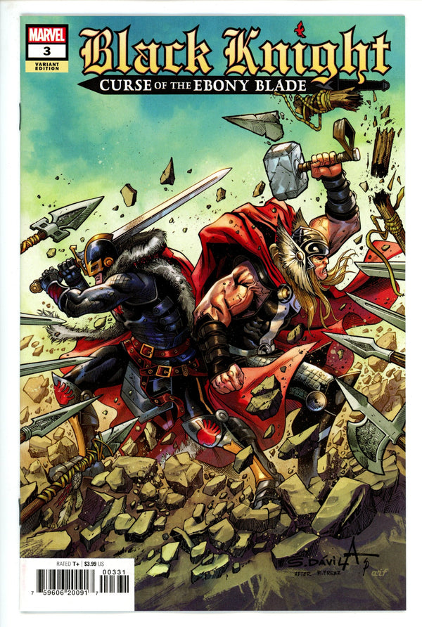 Black Knight Curse of the Ebony Blade 3 Davila Variant (2021)