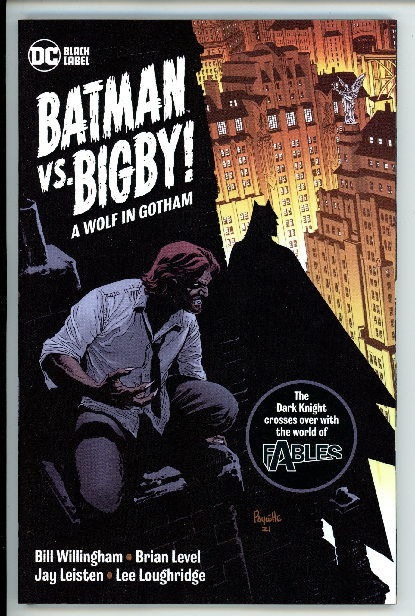 Batman vs Bigby a Wolf in Gotham TPB