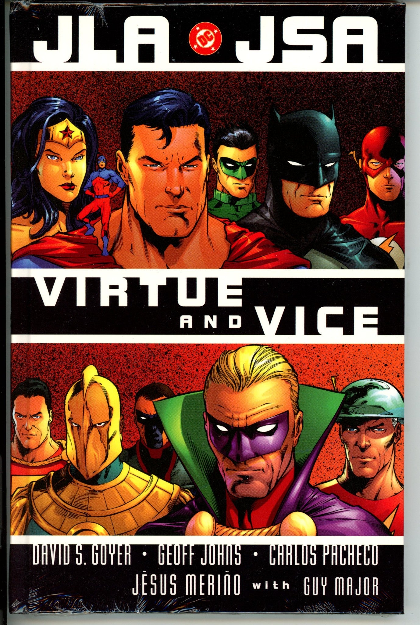 JLA/JSA Virtue and Vice HC