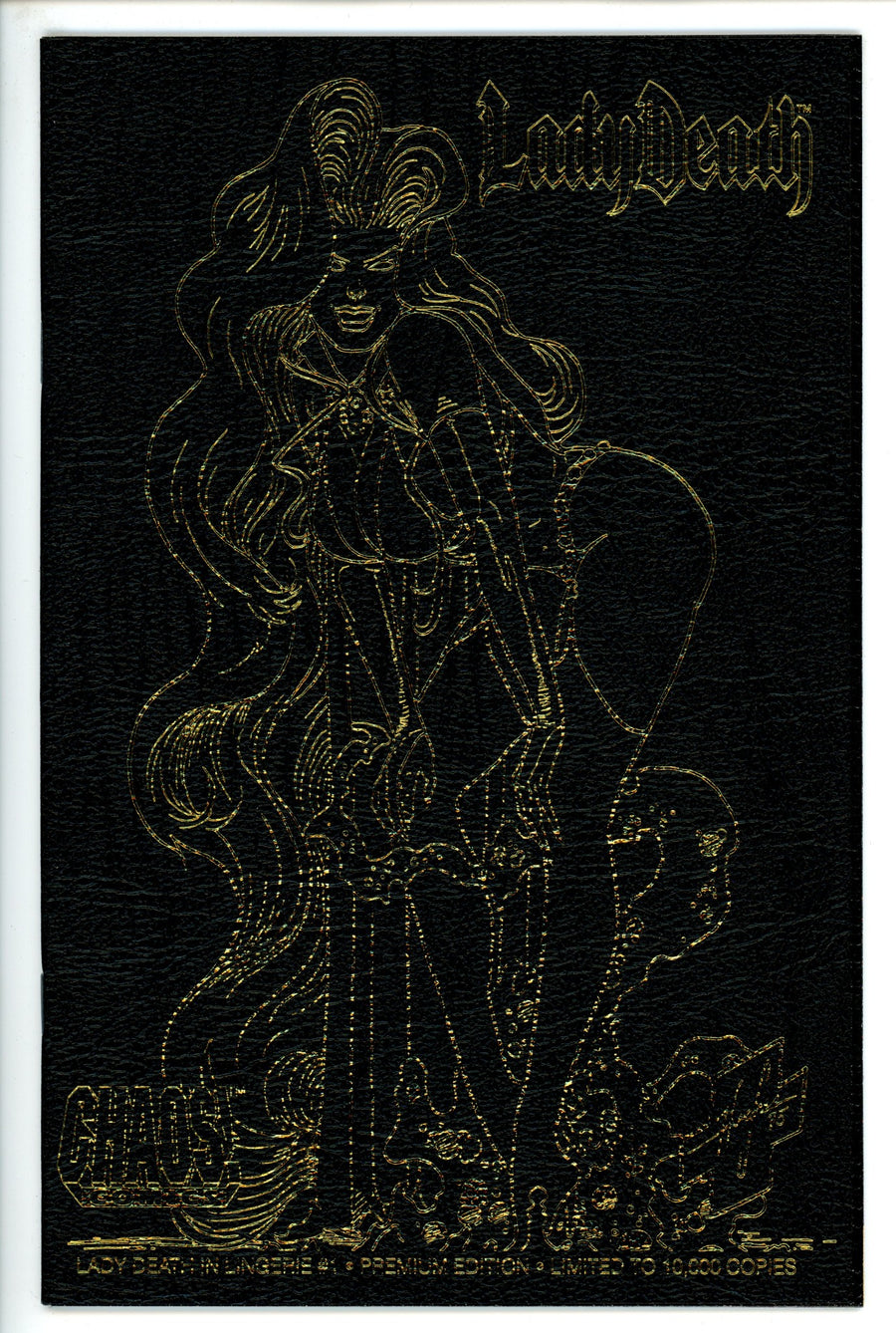 Lady Death in Lingerie 1 Leather Variant NM+