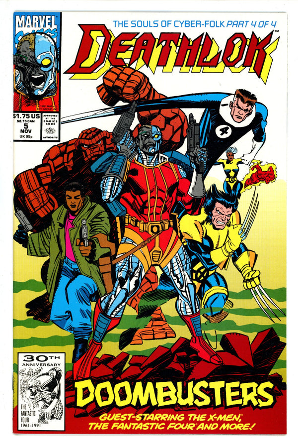 Deathlok Vol 2 5 (1991)