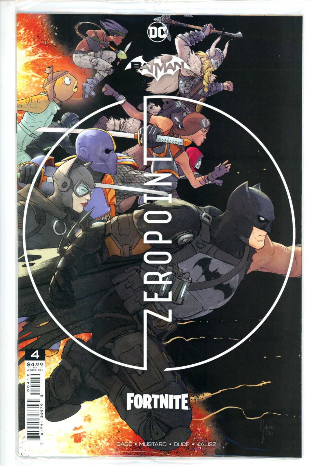 Batman / Fortnite Zero Point 4 2nd Print (2021)