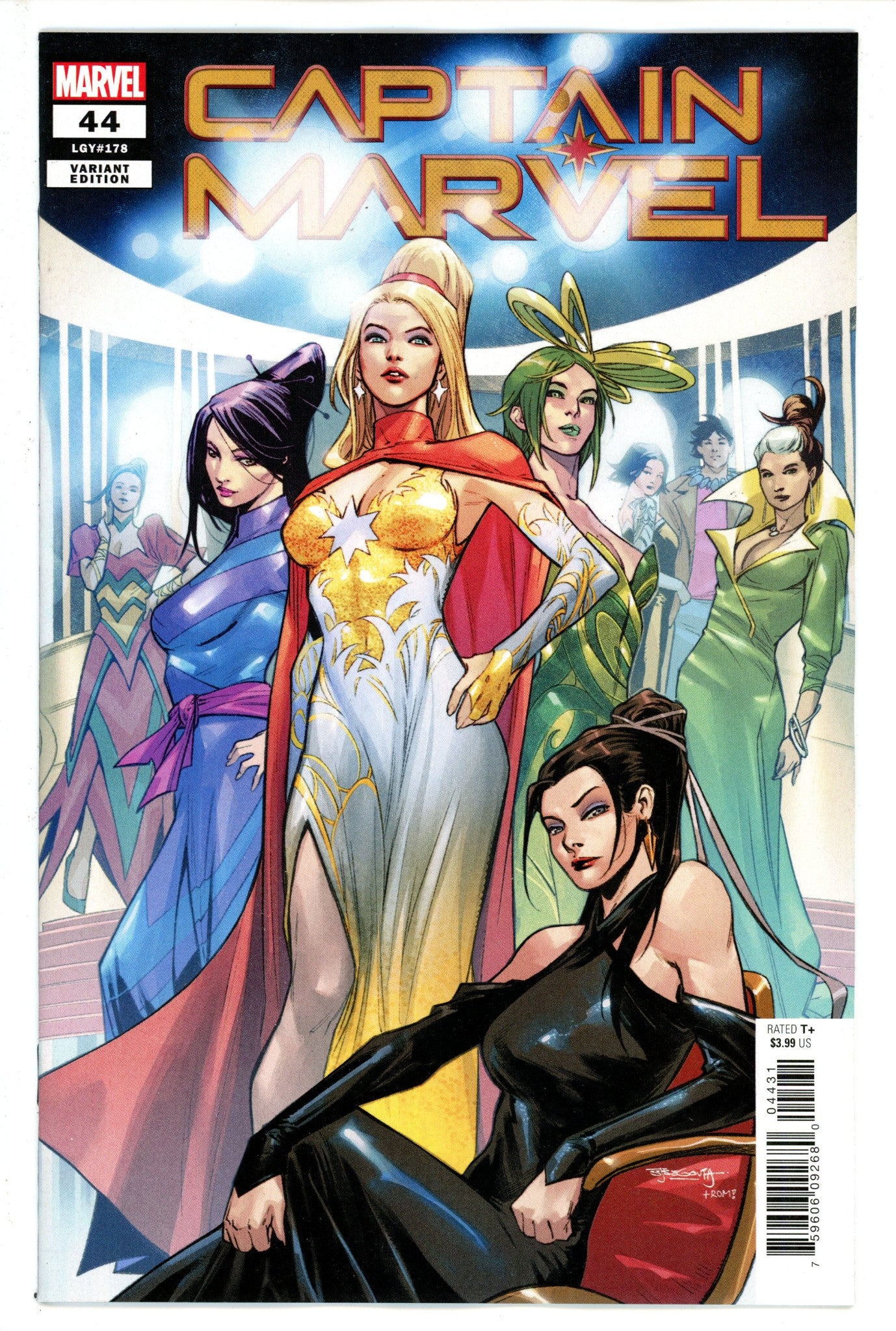 Captain Marvel Vol 11 44 Segovia Variant