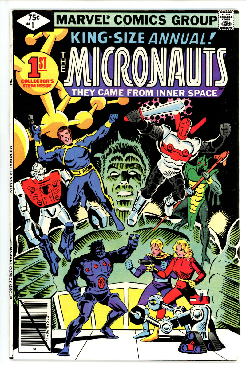 Micronauts Annual 1 VF+ (1979)