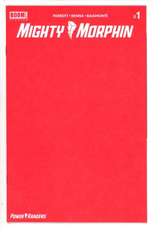 Mighty Morphin 1 Blank Variant (2020)