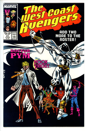 West Coast Avengers Vol 2 21 VF/NM