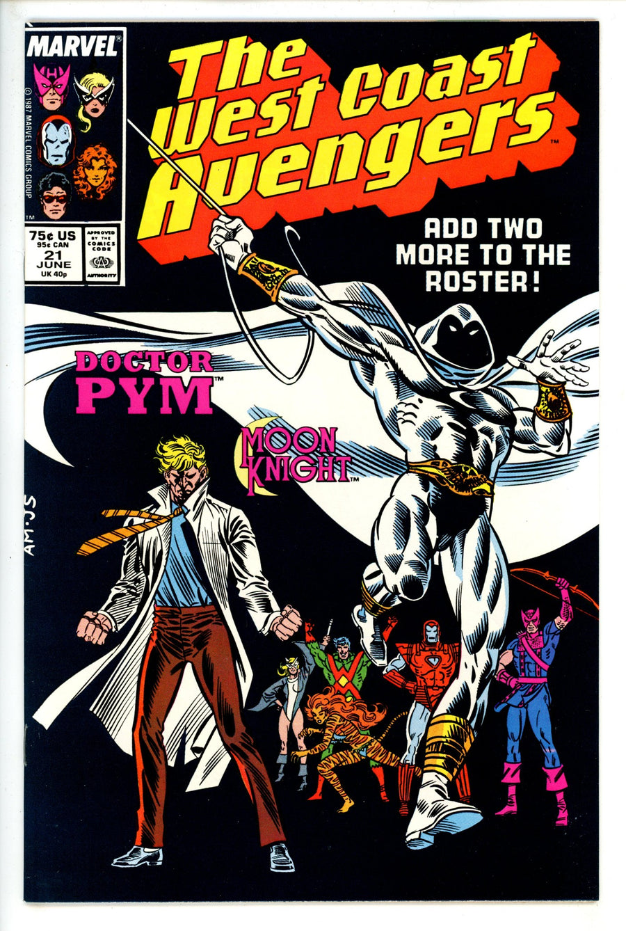 West Coast Avengers Vol 2 21 VF/NM