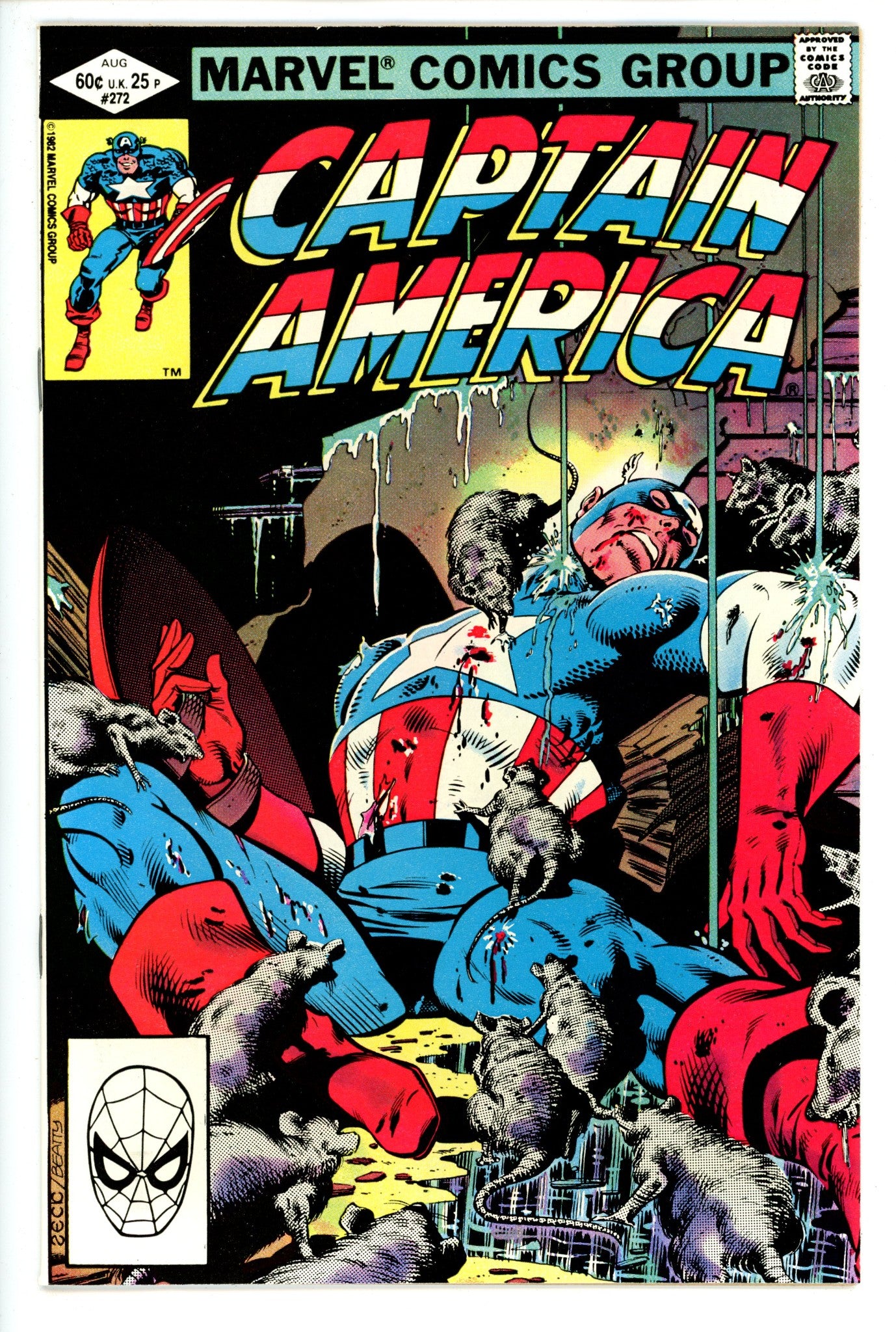 Captain America Vol 1 272 NM